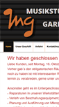 Mobile Screenshot of musikstudio-garbsen.de